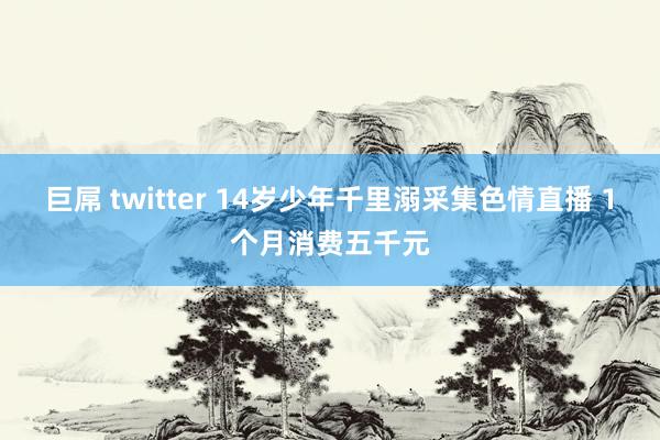 巨屌 twitter 14岁少年千里溺采集色情直播 1个月消费五千元